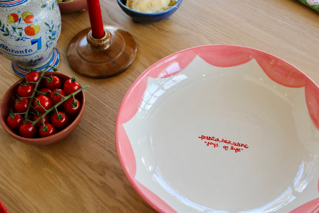 Hand-painted Family Style Pasta Bowl