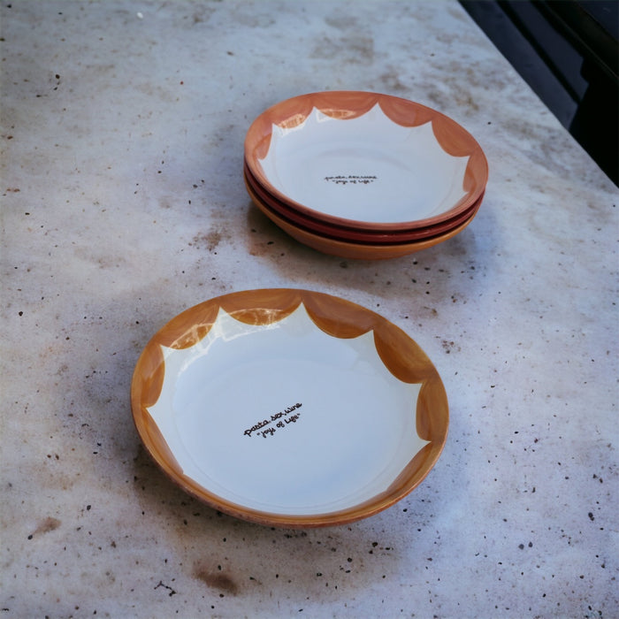 "Custom" Hand-painted Family Style Pasta Bowl