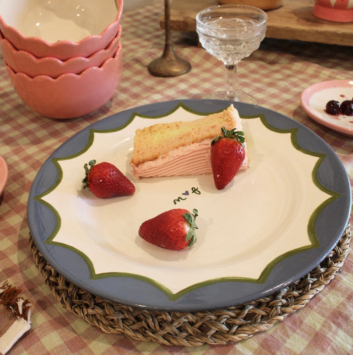 Hand-painted Custom Dinner Plates