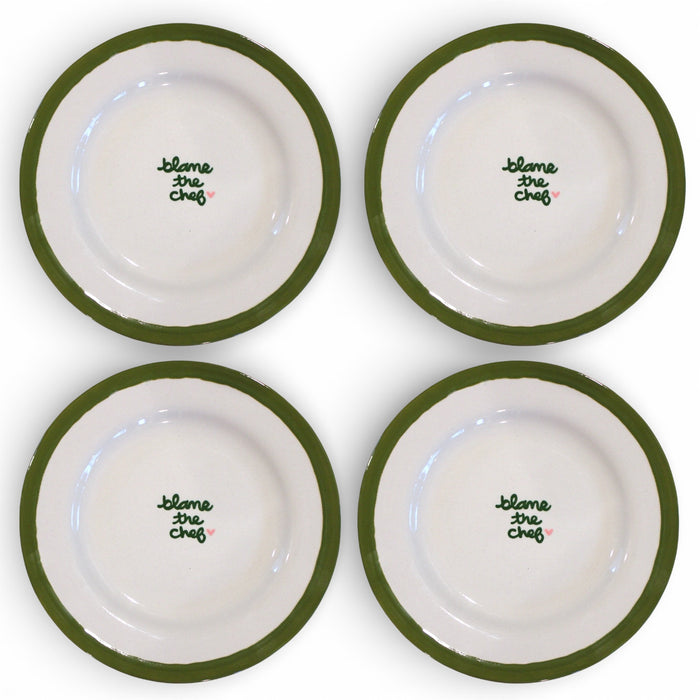 Custom Hand-painted Dessert Plates