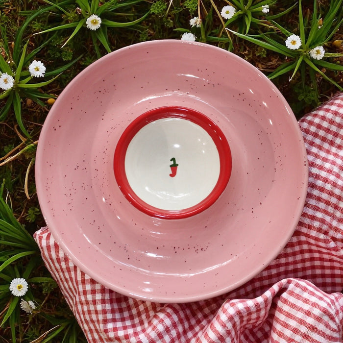 Hand-painted Picante Platter