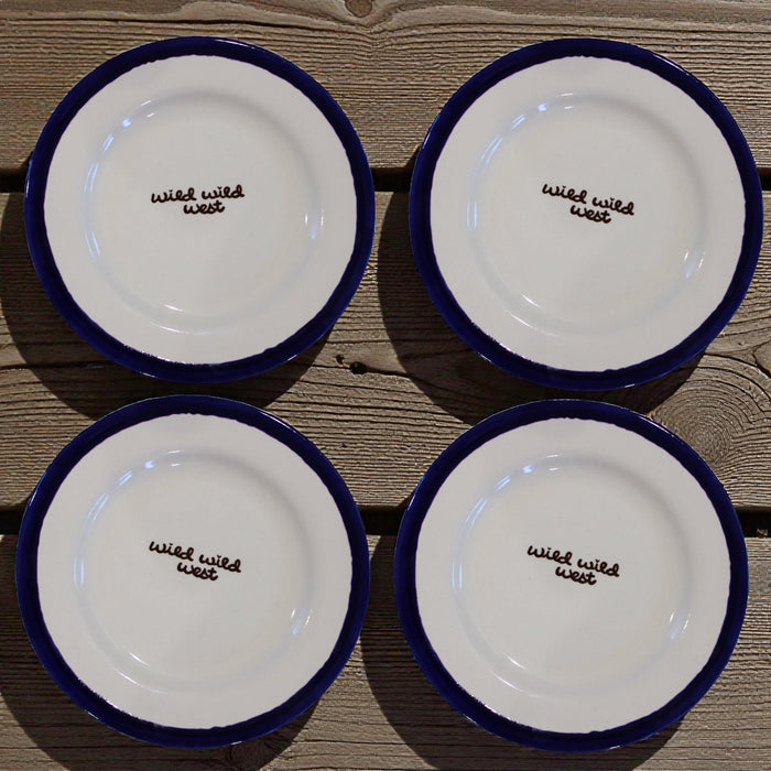 Custom Hand-painted Dessert Plates