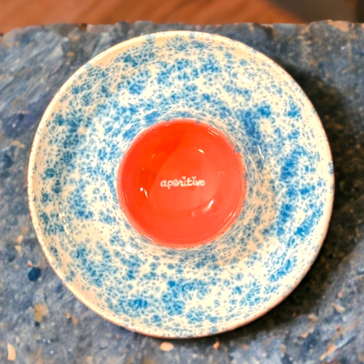 Hand-painted "aperitivo" Platter