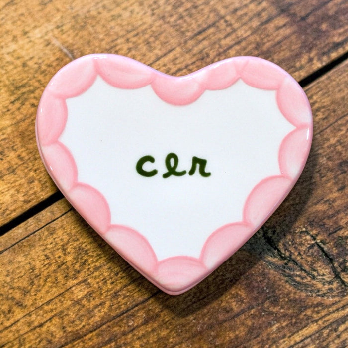 Custom Scalloped Heart Jewelry Box