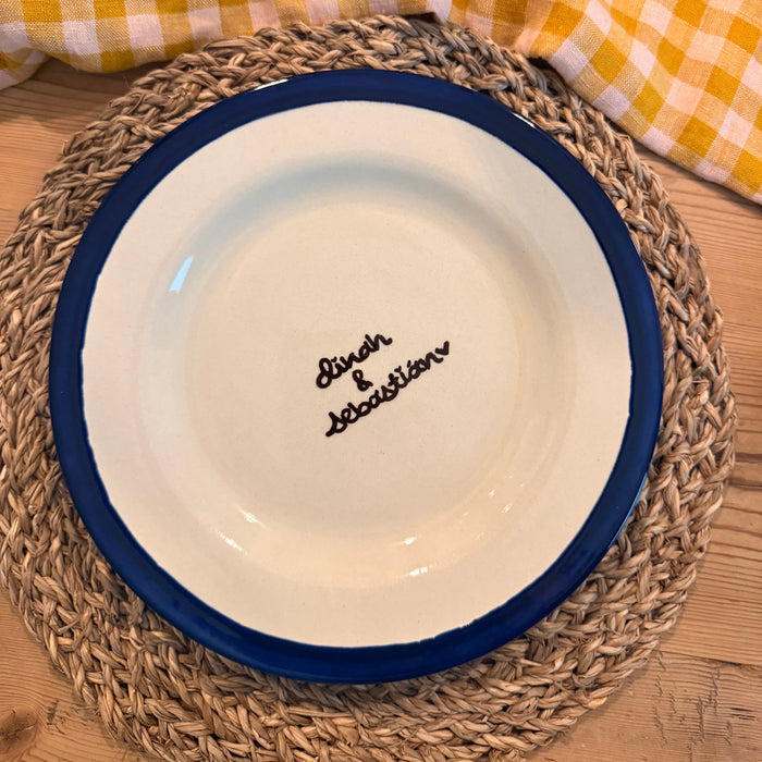Custom Hand-painted Dessert Plates