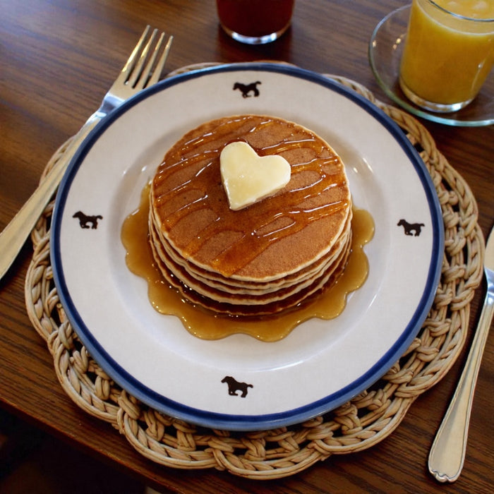 “wild wild west” Hand-painted Dinner Plate