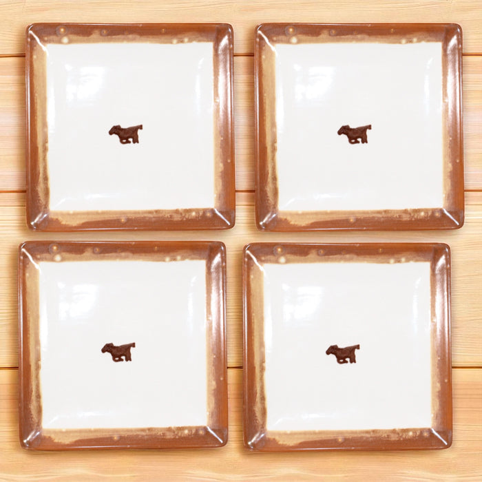 The Wild Horses Tiny Plates/Collection of Four