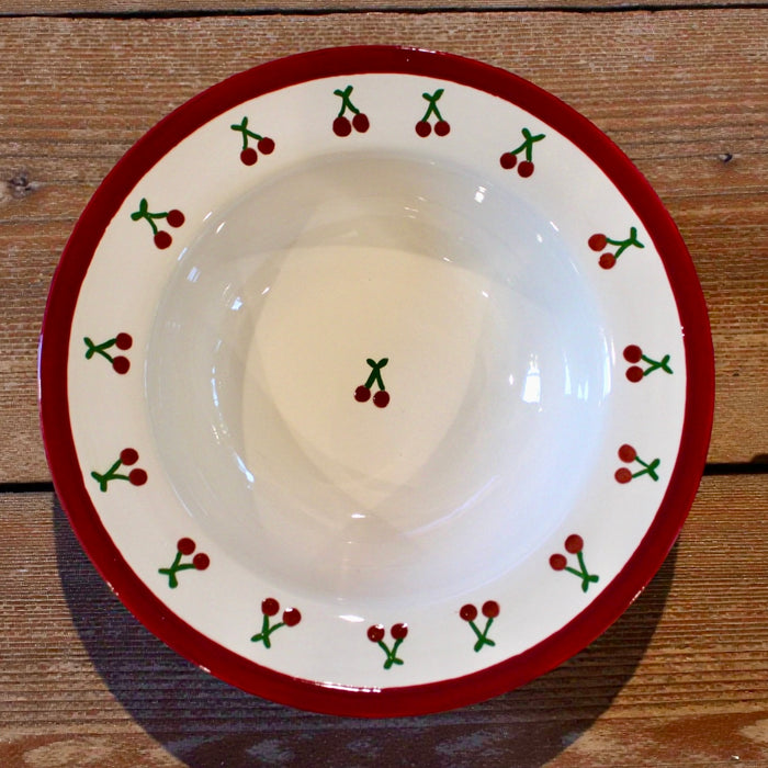 “you’re my cherry on top” Hand-painted Serving Bowl